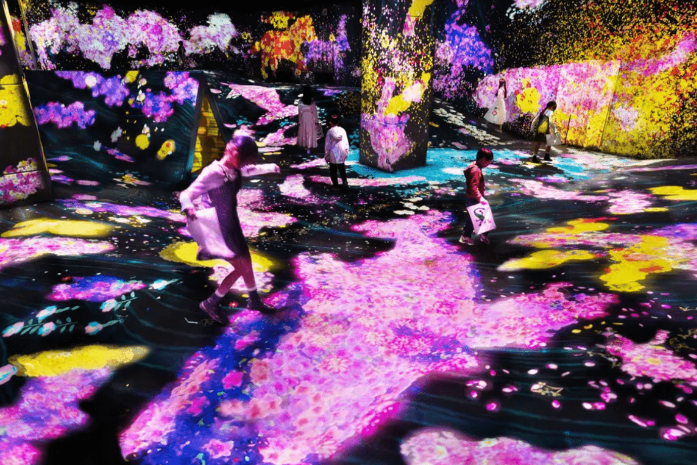 【福岡親子景點｜3. 福岡teamLab Forest】